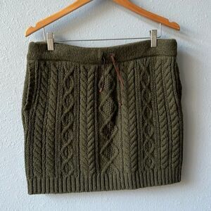 Ralph Lauren Cable-knit Mini skirt